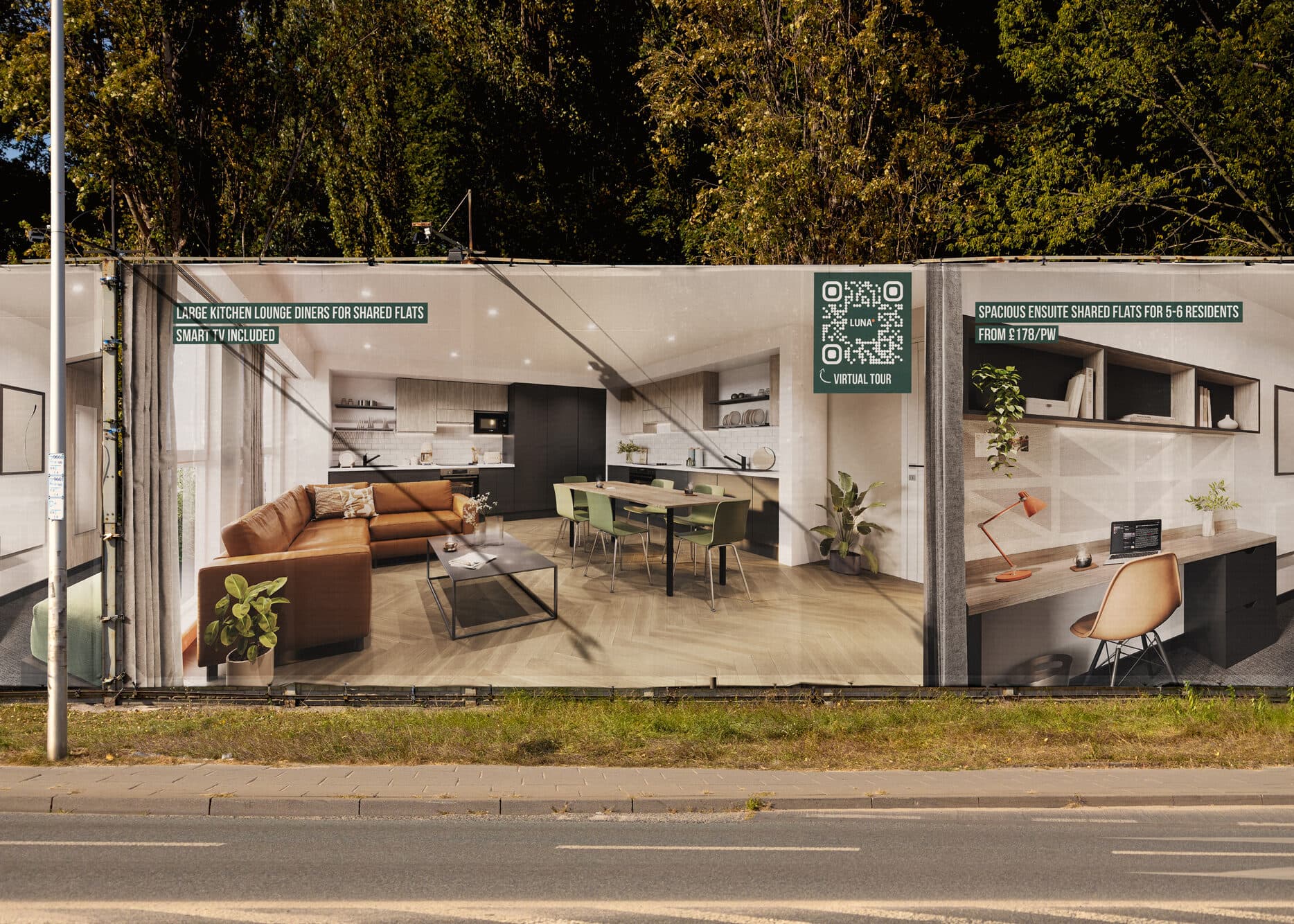 Signage & large format printed by Tenfold